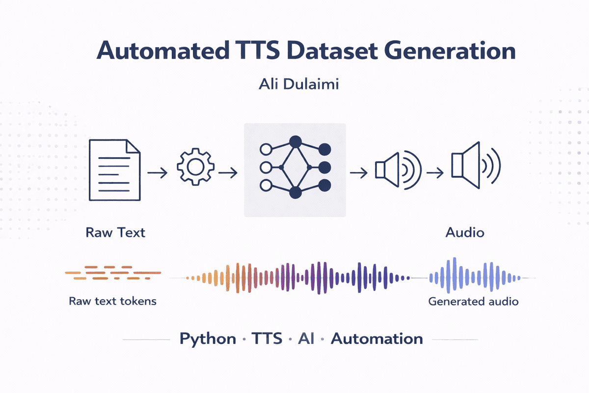 Automated TTS Dataset Generation