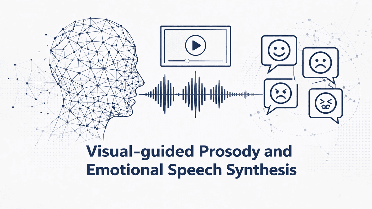 Visual-guided prosody and emotional speech synthesis
